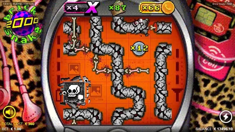 Brick Snake 2000 slot screenshot 