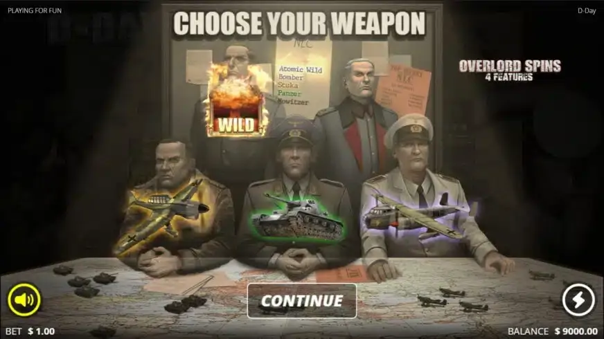 D-Day slot screenshot 3