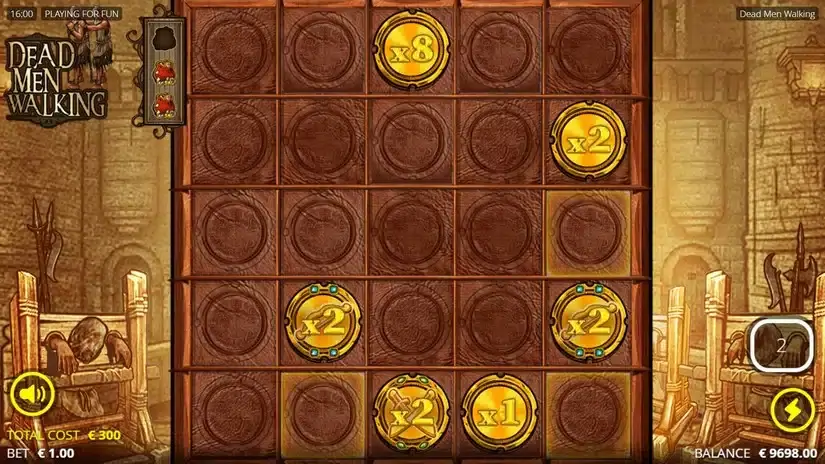 Dead Men Walking slot screenshot 3