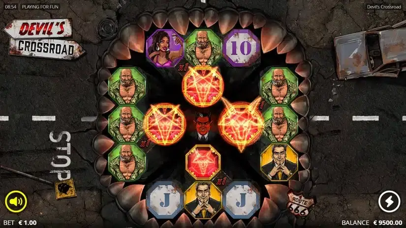 Devil’s Crossroad slot screenshot 2