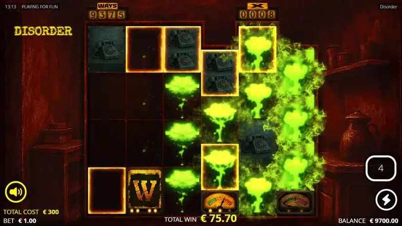 Disorder slot screenshot 