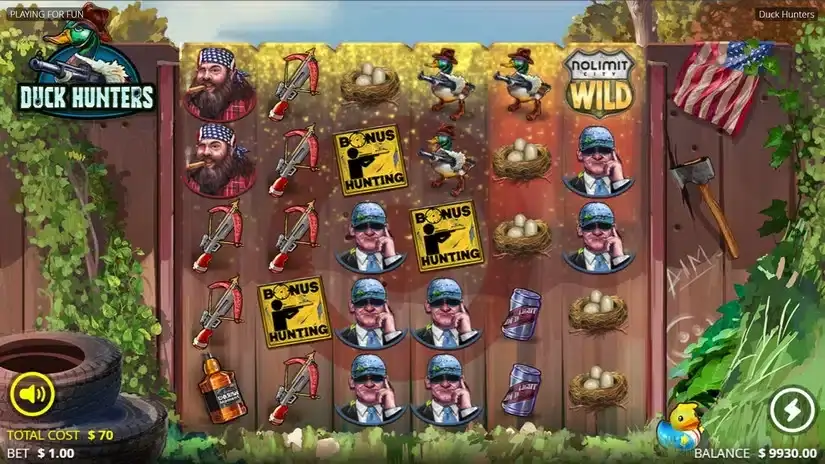 Duck Hunters slot screenshot 3