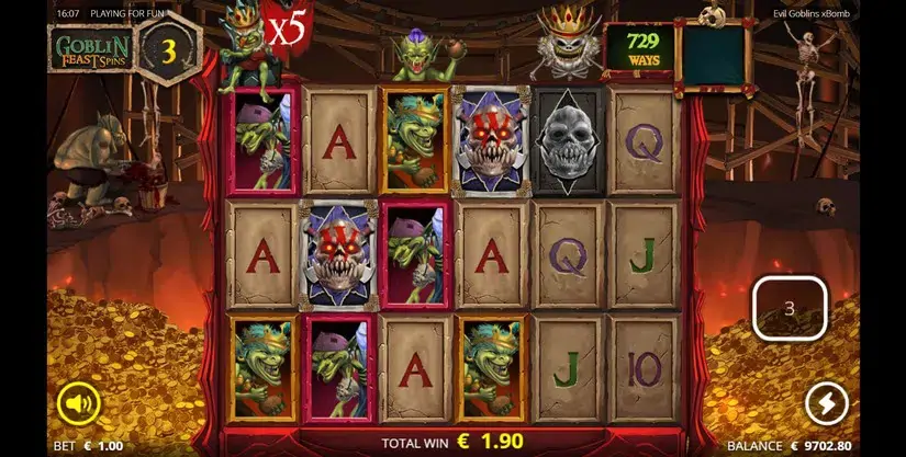 Evil Goblins slot screenshot 6