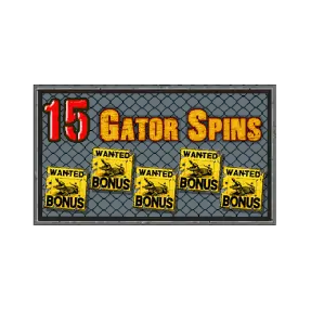 Bonus Buy 15 Gator Spins