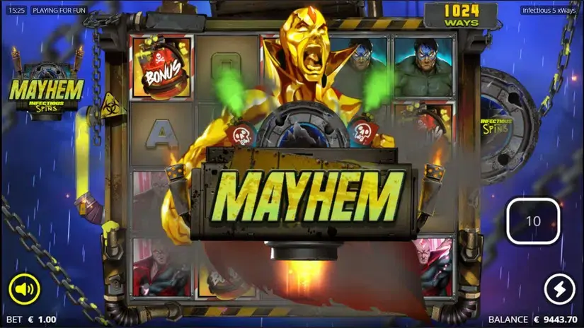 Infectious 5 slot screenshot 4