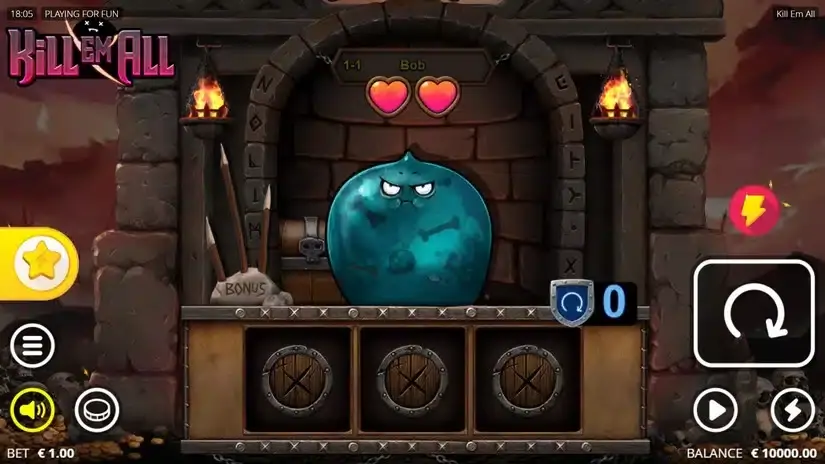 Kill Em All slot screenshot 