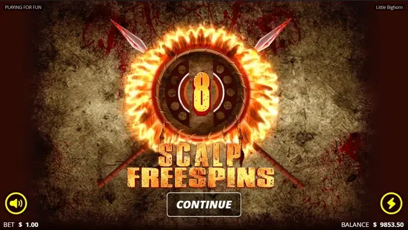 Little Bighorn slot screenshot 4