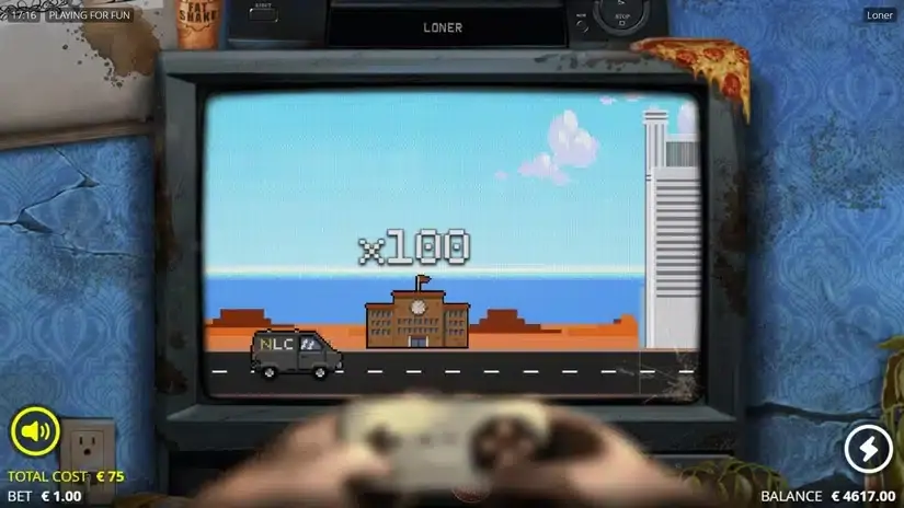 Loner slot screenshot 