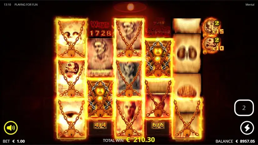 Mental slot screenshot 