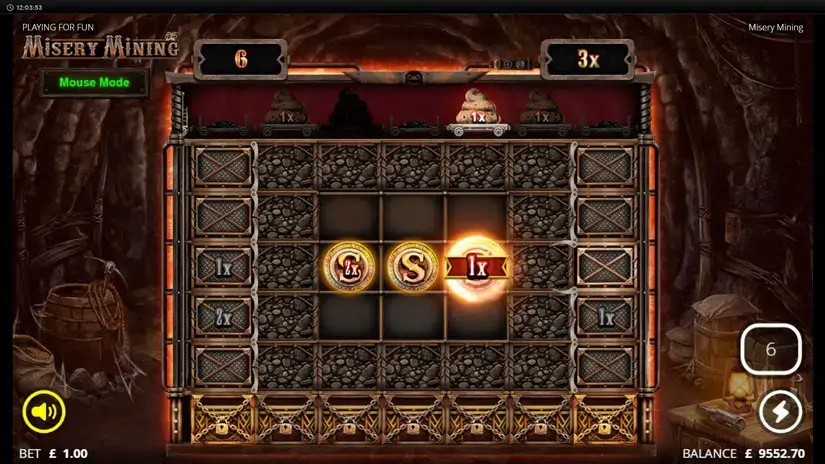 Misery Mining slot screenshot 5