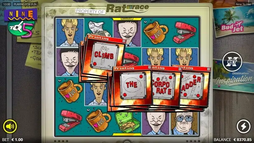 Nine To Five slot screenshot 5