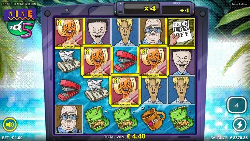 Nine To Five slot screenshot 