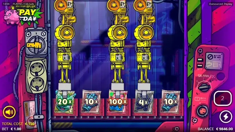 Outsourced: Payday slot screenshot 4