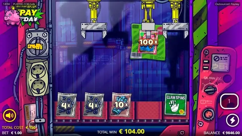 Outsourced: Payday slot screenshot 5