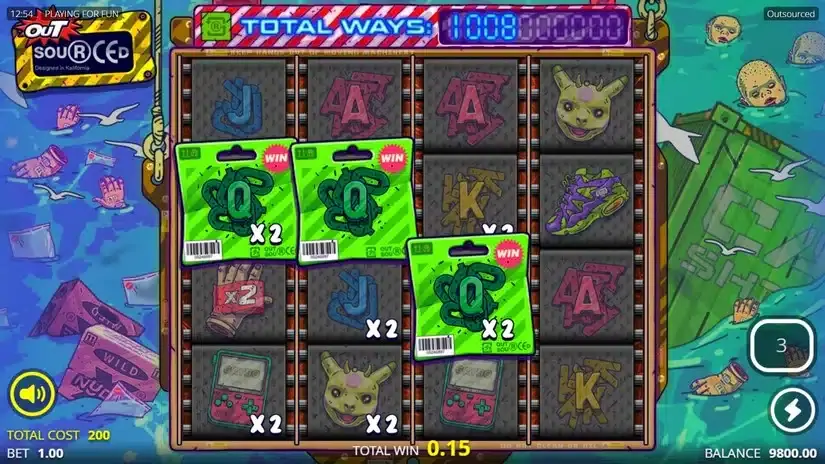 Outsourced slot screenshot 4