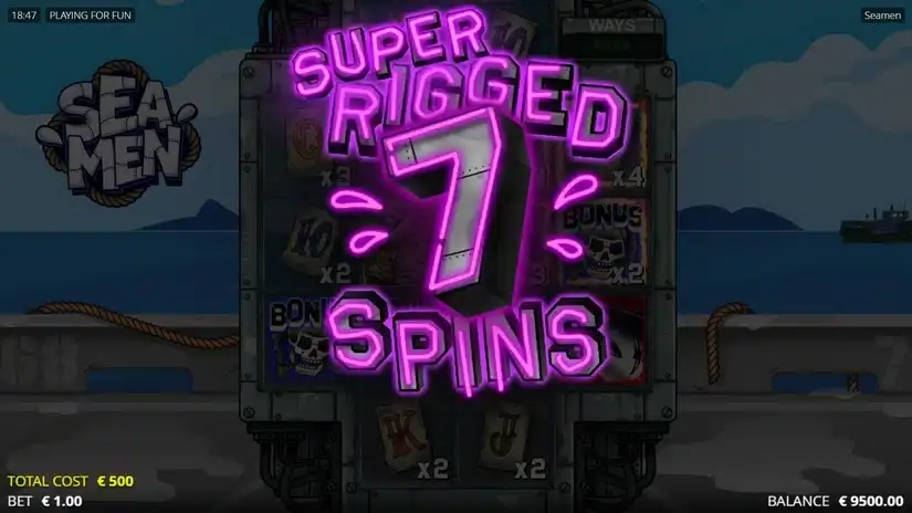 Seamen slot screenshot 3