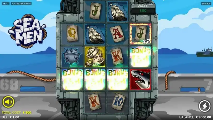 Seamen slot screenshot 2