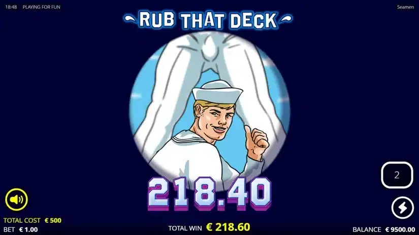 Seamen slot screenshot 