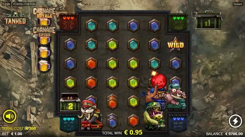 Tanked slot screenshot 3