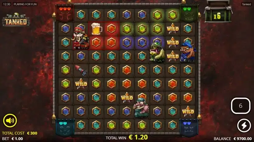 Tanked slot screenshot 4