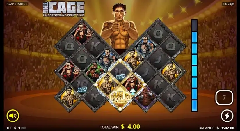 The Cage slot screenshot 4