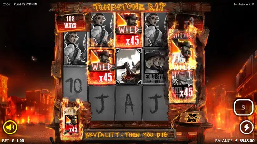 Tombstone RIP slot screenshot 6