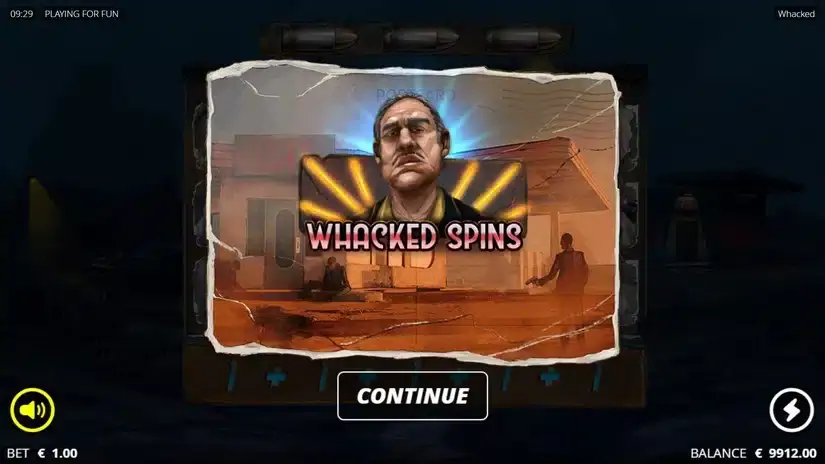 Whacked! slot screenshot 3