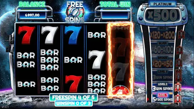 Blast Off slot screenshot 4