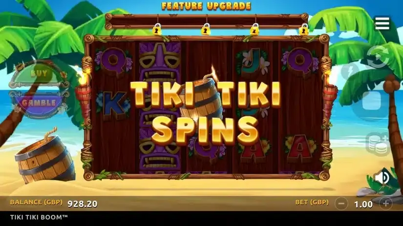 Tiki Tiki Boom slot screenshot 3