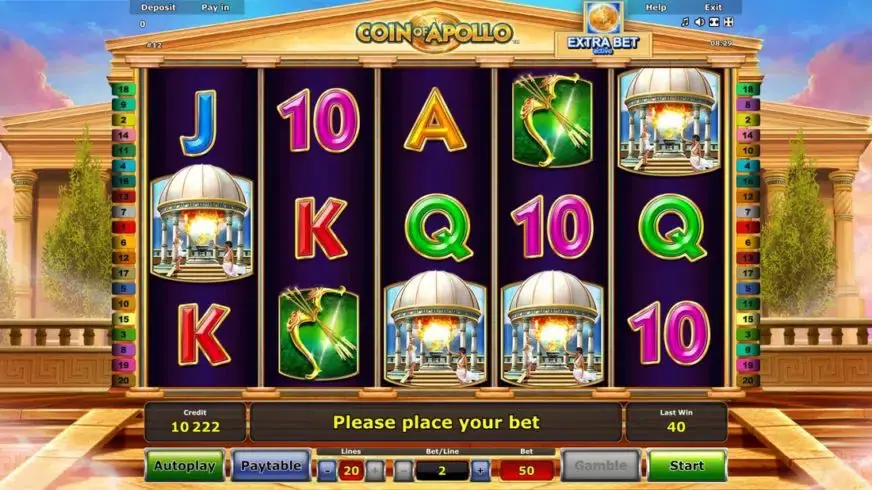 Coin of Apollo slot screenshot 2