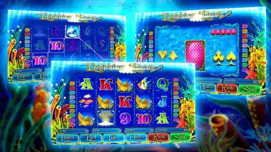Dolphin’s Pearl Deluxe slot screenshot 3