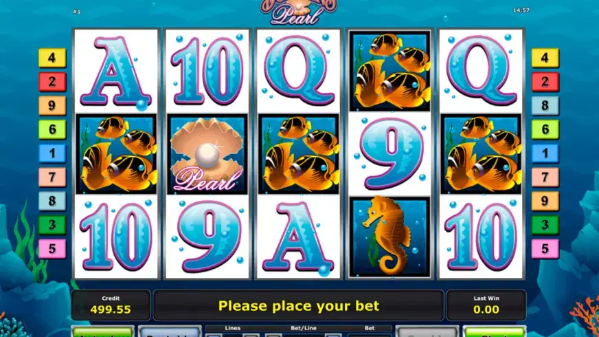 Dolphin’s Pearl slot screenshot 1