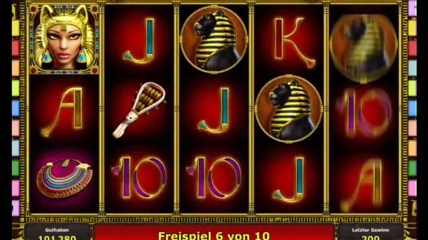 Dynasty of Ra slot screenshot 2