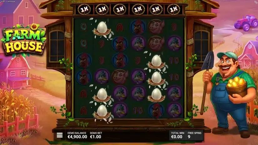 Farm House slot screenshot 5