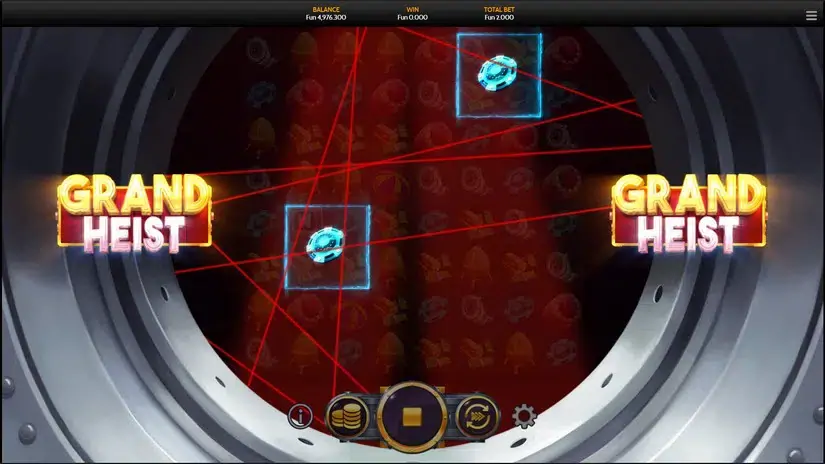 Grand Heist slot screenshot 4