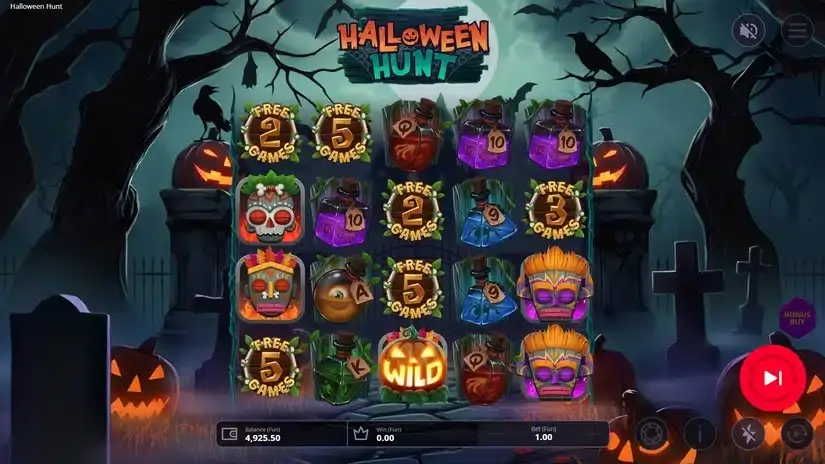 Halloween Hunt slot screenshot 2