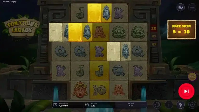 Tonatiuh’s Legacy slot screenshot 4