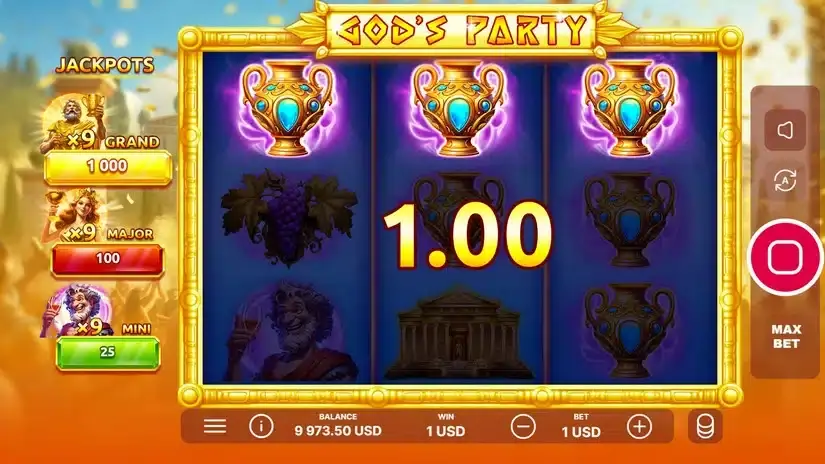 God’s Party slot screenshot 2