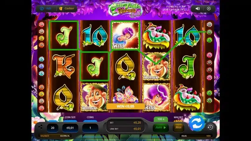 Fairytale Forest Quik slot screenshot 2