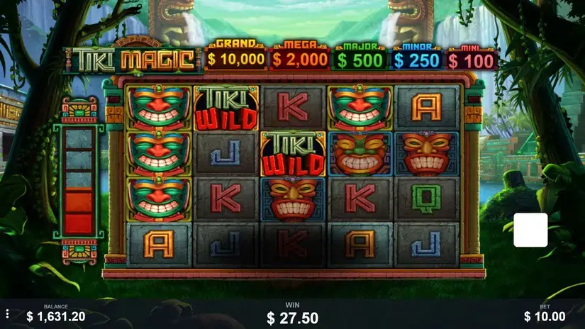 Tiki Magic slot screenshot 5
