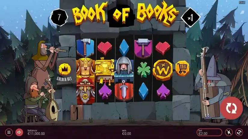 Book of Books slot screenshot 