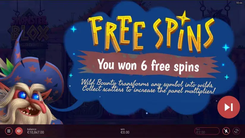 Monster Blox slot screenshot 6