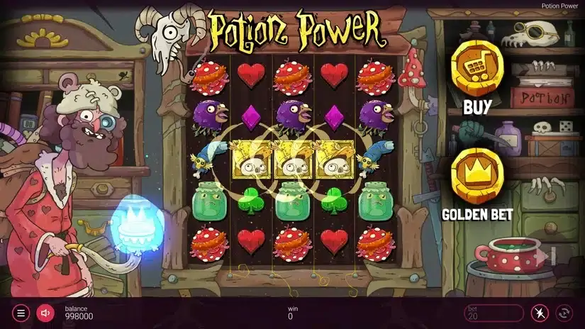 Potion Power slot screenshot 2