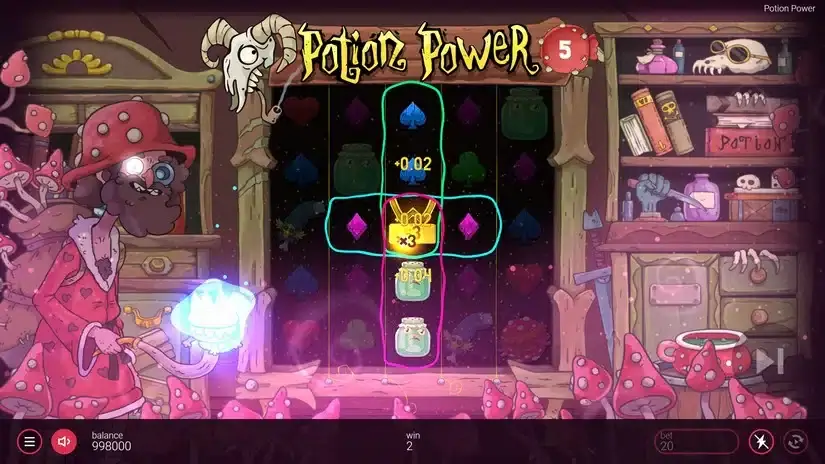 Potion Power slot screenshot 4