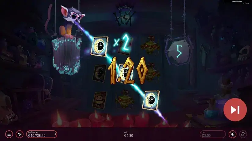 Voodoo Hex slot screenshot 7