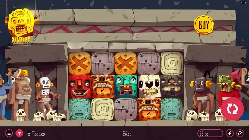 Xibalba slot screenshot 1