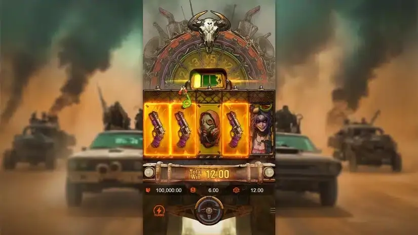 Doomsday Rampage slot screenshot 