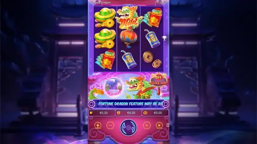 Fortune Dragon slot screenshot 1