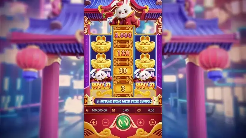 Fortune Rabbit slot screenshot 