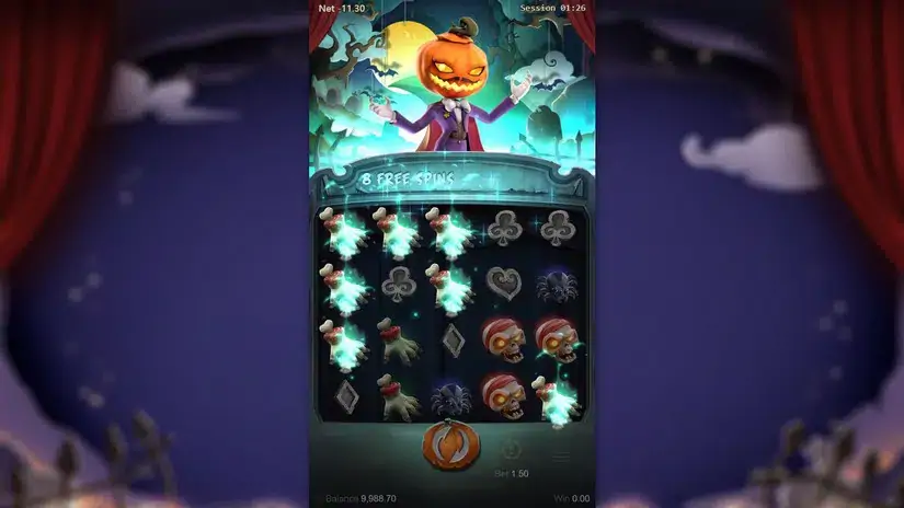 Mr. Hallow-Win slot screenshot 5